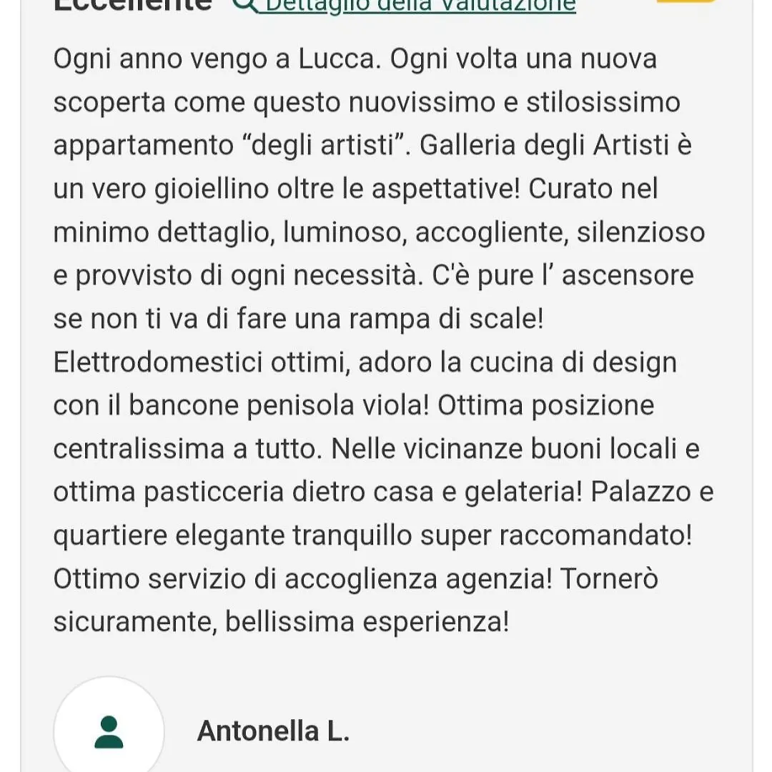 Galleria Degli Artisti Lucca Italy